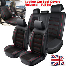 Full Set Car Seat Covers Black