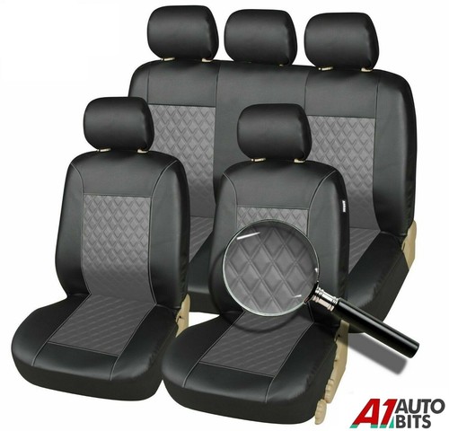 Leather look car seat cover - car,