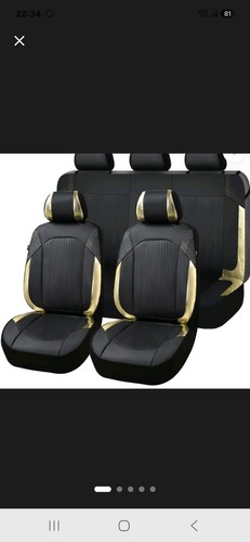 Gold and black - gold, seat