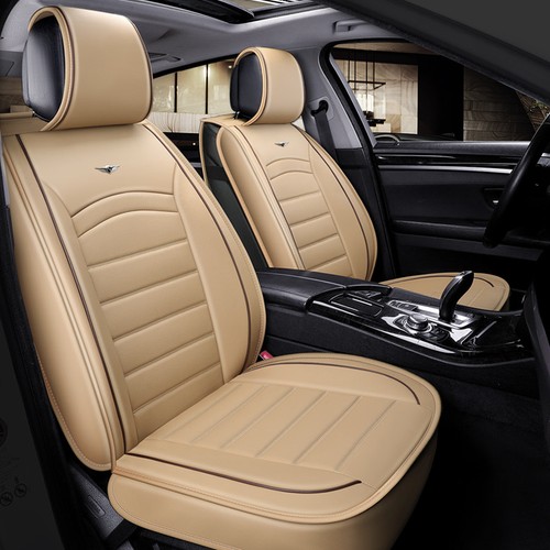 Deluxe beige leather - beige, pu