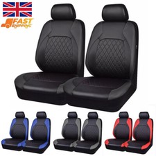 Premium PU Leather Car Front
