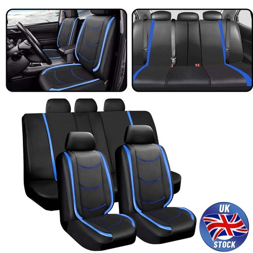 Black blue car seat - car,